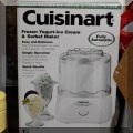 K01. Cuisinart sorbet and ice cream maker. 